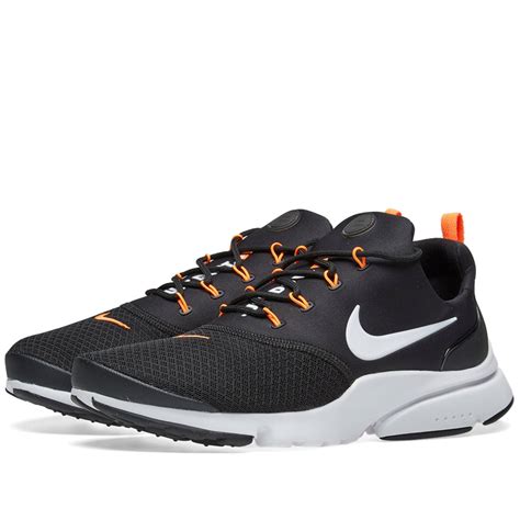 Nike Presto Fly JDI White, Black & Orange 